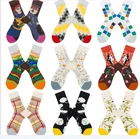 Cotton Women Socks Socks 2021 Manufacturer Crew Cotton Funny Flamingo Women Custom Design Socks