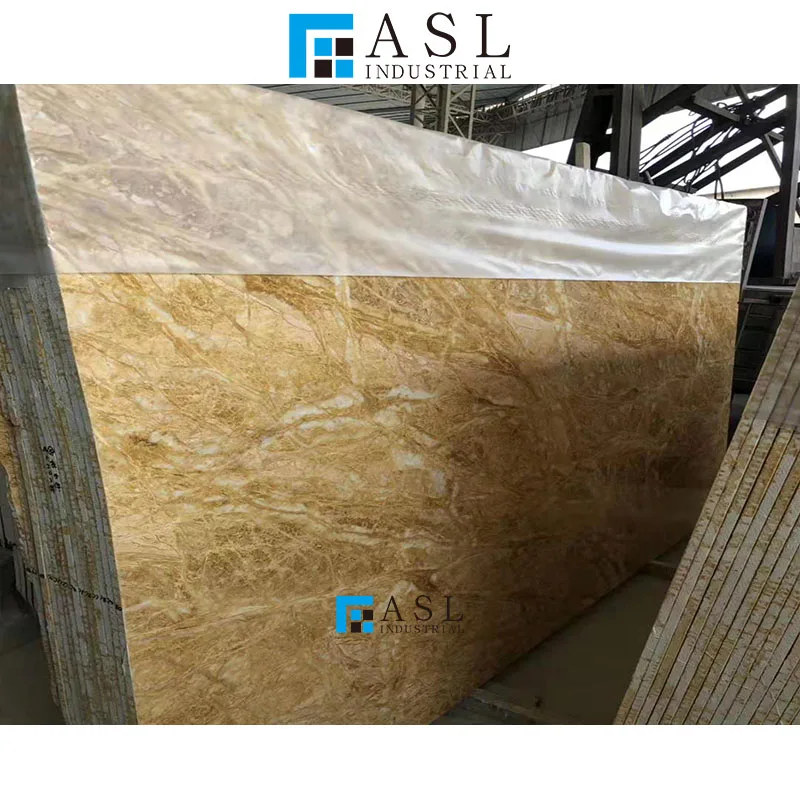 Factory direct low marble prices in dubai empire marble with gold veins marble slabs