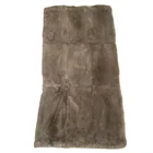 Rex Rabbit Luxury Home Rex Rabbit Fur Blanket Throws Thick Soft Hairs Chinchilla Plate