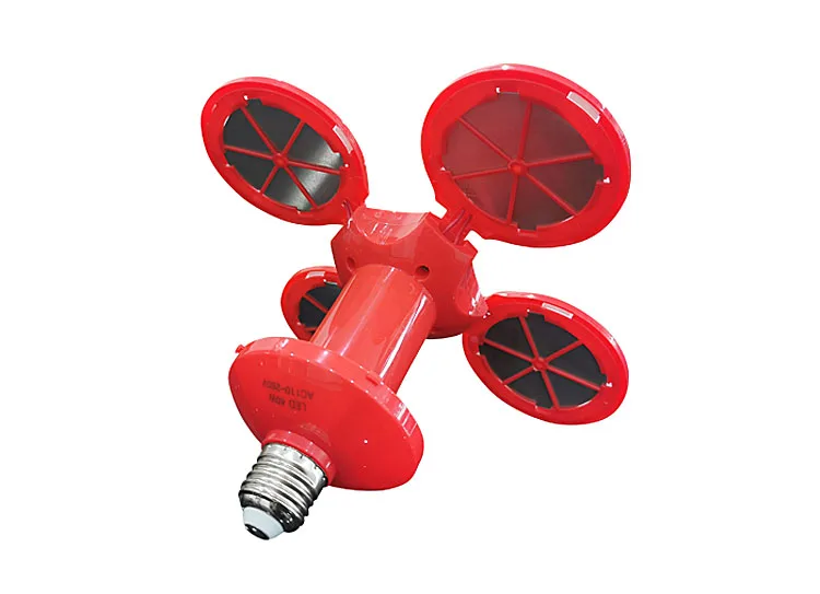 Football bulb 40 foldable bulb 27 Screw telescopic bulb foldable football lamp AC85-265V 5 leaves