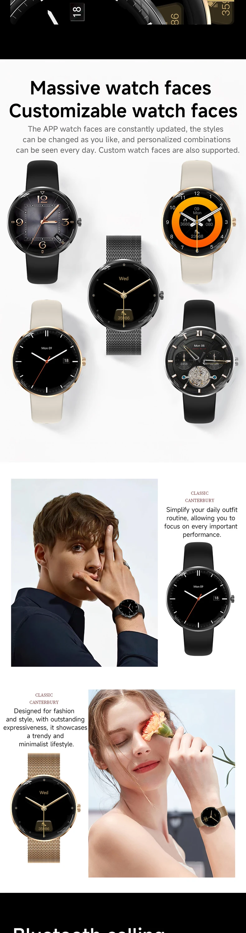 product fashion t93 143 inch amoled thin lady smart watch blood oxygen sport reloj inteligente women smart watch factory-2