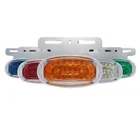 Car Truck Side Light LED Front Side Marker Indicator Light Car Truck Van Trailers Amber Camper Lamp