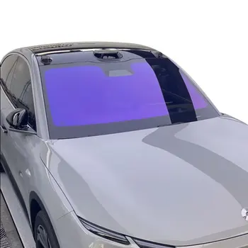 Wholesale Purple Light Chameleon Window Tint Film 70% Vlt Car Windscreen Solar Chameleon Window Tint rolls