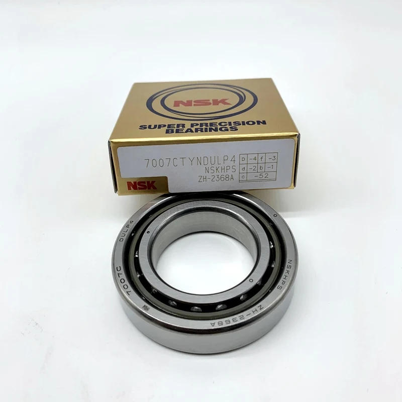Matched Set of 2 NSK 7014A5TYNSULP4Y Abec-7 Super Precision Spindle Bearings 