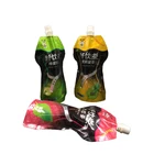 Pouch Plastic Spout Special Shape Stand Up Pouch Plastic Packaging Bag