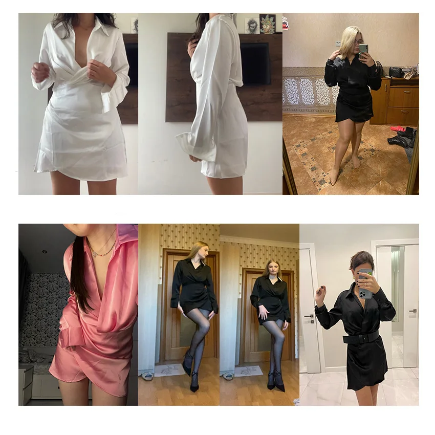 2022 spring new trendy women clothes suit jacket long sleeve slimming fit women's elegant blazer dress with waist belt