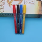 Custom Pen Custom Logo Premium Quality Non-toxic Glow In The Dark Markers Pen For Fabric/Leather Drawing
