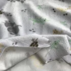 100% Print Velvet Factory Wholesale 100% Polyester DTY FDY Super Soft Printed Velvet Sika Deer Tortoise Animal Pattern