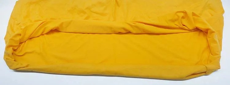 Seamless TOP Tube TShirt Cotton Spandex Free Cut Tubular Knitting Jersey Fabric in Rolling Packing supplier