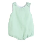 Baby Wholesale Customized Summer Toddler One-Piece Bubble Gingham Or Seersucker Baby Romper