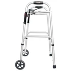 High Quality Medical Equipment Walker Easy Pressing Release Aluminum Frame With 5" Wheels