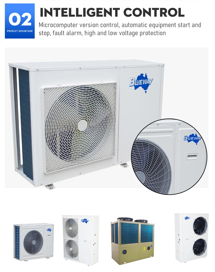 Air Source Heat Pump, 5--150Kw, R32 - detail 12