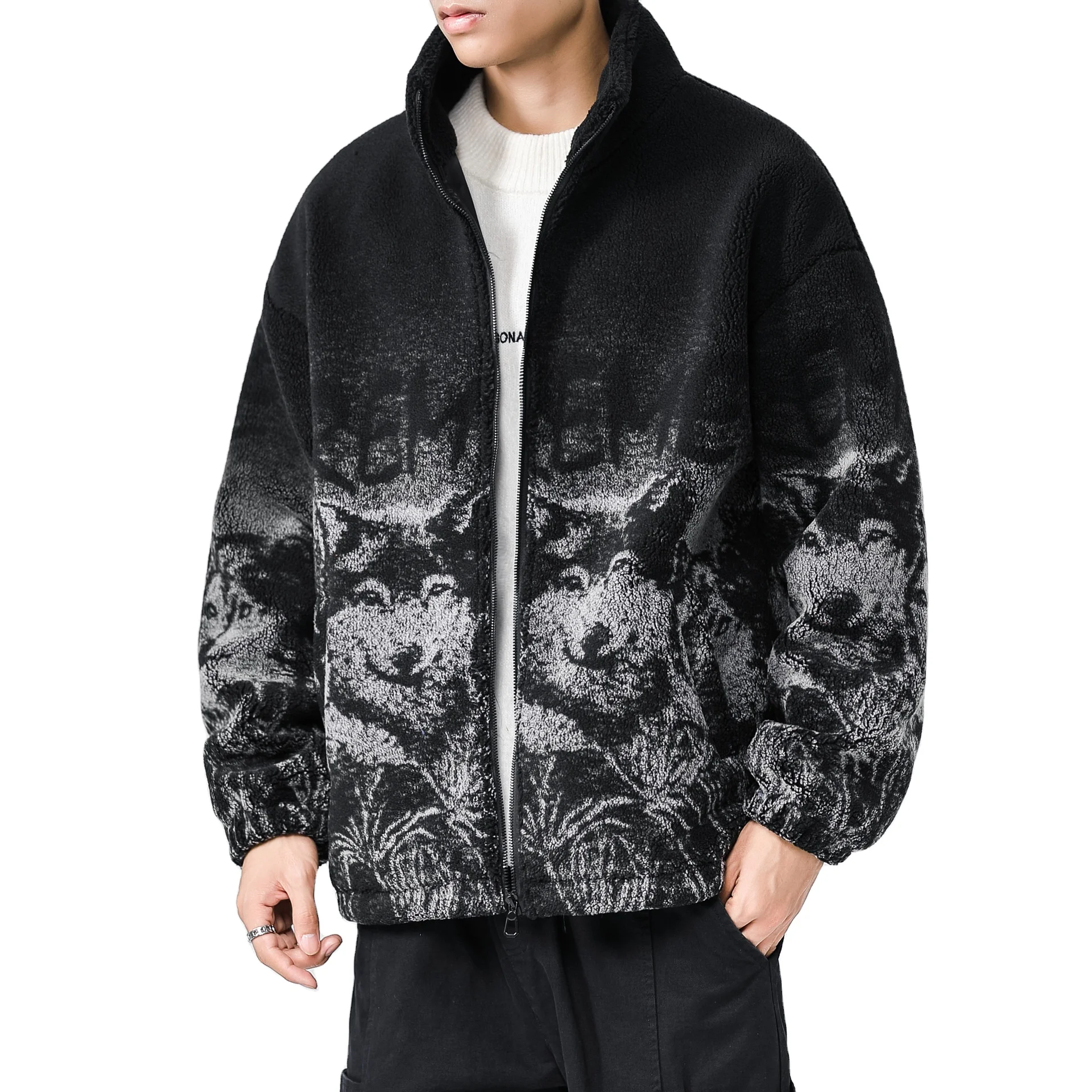サイズは Supreme - Supreme wolf fleece jacket ウルフジャケットの通販 by さーたーあんだぎー's