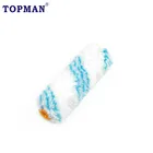 4 Inch-6 Inch High Quality Product Made Of Best Microfibre White With Blue Stripe
