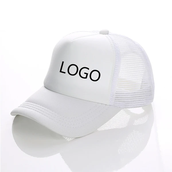 Gorra 2022 Customizable 5 Panel Sport Cap Embroidery Cotton Print Dad Cap Baseball Custom Foam Mesh Trucker Hat