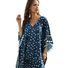 Print Clothes 2021Summer Floral Print Dress Batwing Sleeve New Arrival Clothes Dress Women