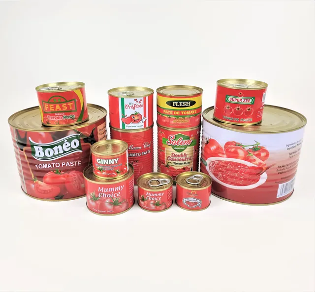 100% Purity Sachet Canned Drum Tin Tomato Paste Oem Tianjin with 2 Years Shelf Life Tomato Sauce Sachet,can tinned Packaging OEM