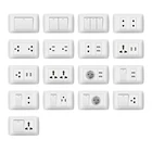 Gang Wall Switch SOHO Big Button 1 Gang 1 Way Wall Switch US Standard