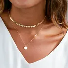 Fashion Jewelry Set 2021 Fashion Stainless Steel Jewelry Set Women's Exquisite Gold Plated Chain Necklace