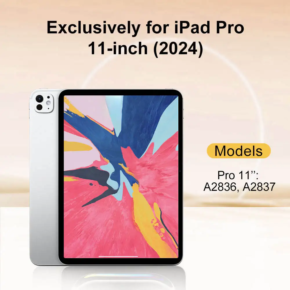 anti fingerprint pet soft screen protectors for ipad-4