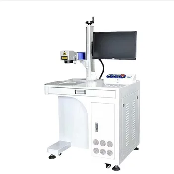 Fiber static laser marking machine High quality Chinese brand easy to operate 19-inch display marking machine