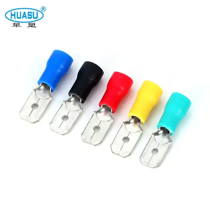 Good Quality Low Price Manufacturer Pre-insulated Quick Wiring Crimping Bullet Male Spade Disconnector Terminal