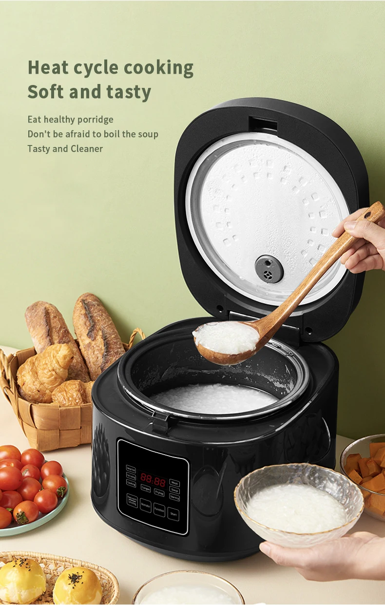 OEM/ODM Latest Modern Design Multi-functional 4L 5L 6L Capacity Non-stick Mini Rice Cooker Electric Automatic