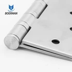 Door Hinge 520g 4 Inch Stainless Steel Casement Door Hinge Mute Thickened Door Pivot Heavy Wooden Door Hinge