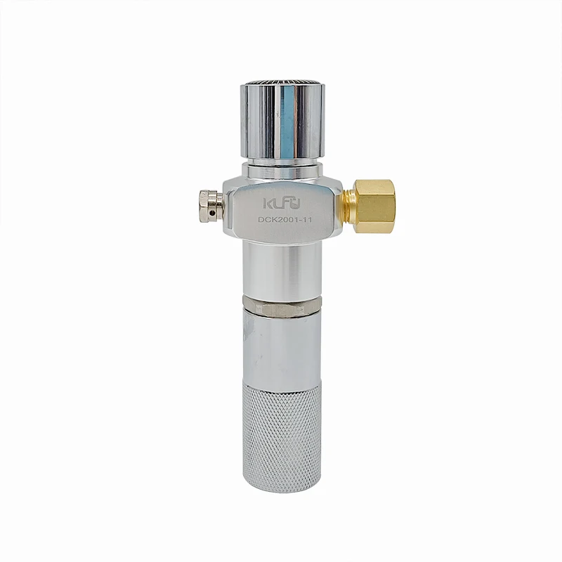 product threadless gas cylinder co2 dispenser keg regulator wholesale home brewing beer mini beer keg regulator-1