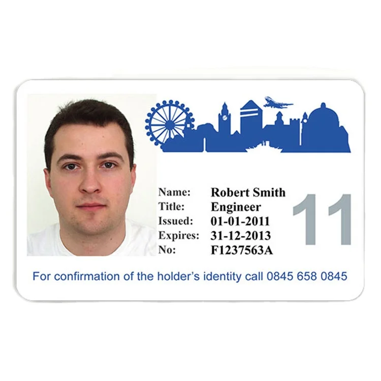 Engineering Id Card Format