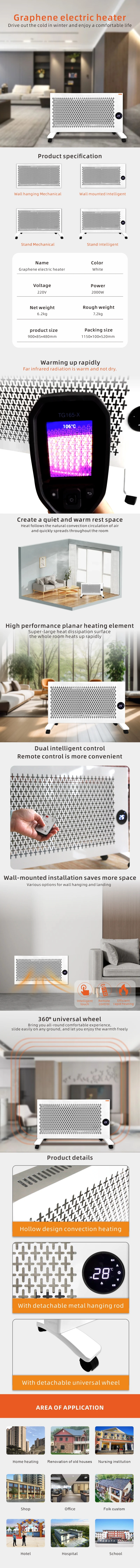 Electric Heater, 220v, 2000W - detail 8