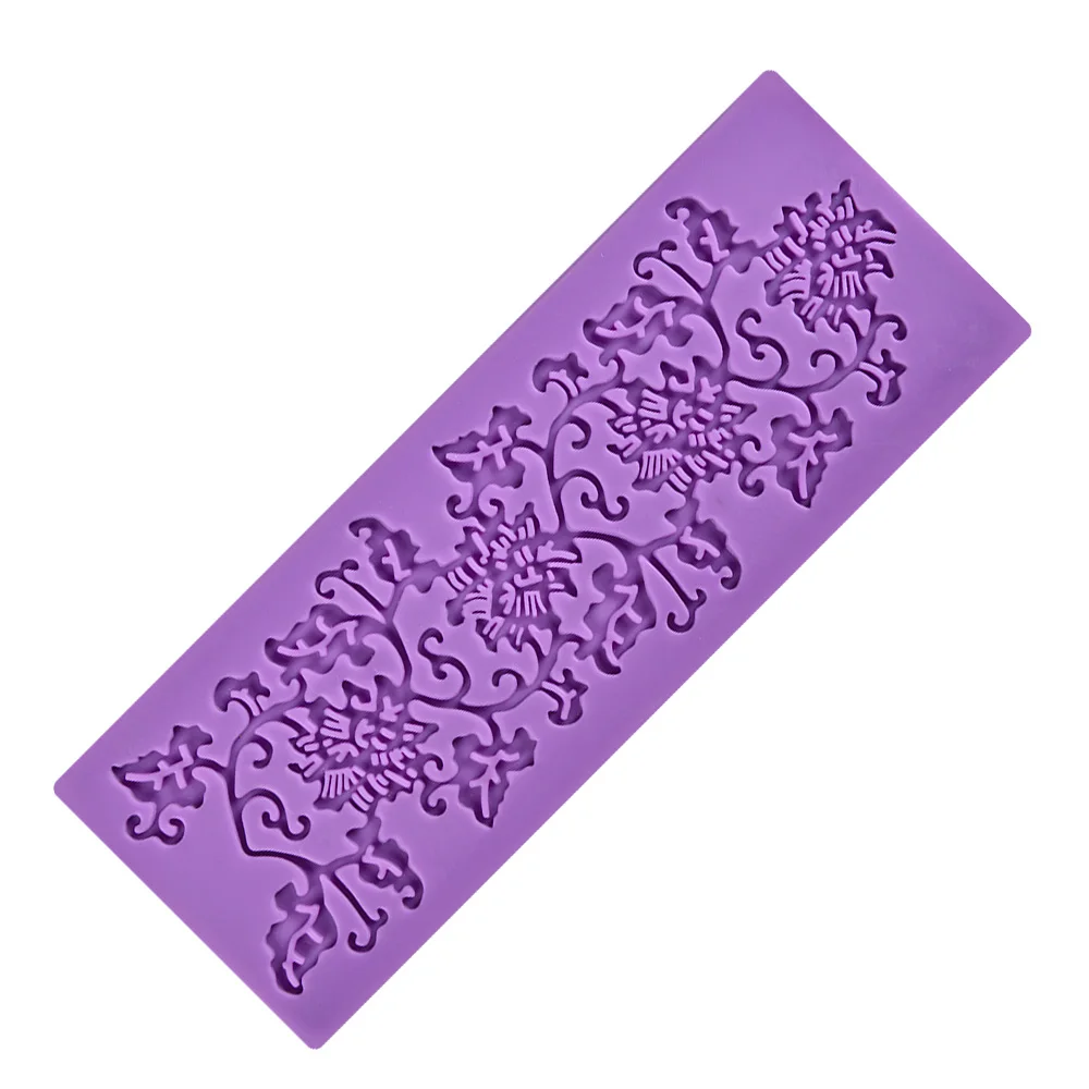 Silicone Flower Design Cake Mold Lace Pad For Baking High Quality Cake Tools For Cake Decoration