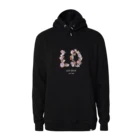 Plain Hoodies For Men Fashion Flower Embroidery Custom Logo Long Sleeve Plain Hoodies With Drawstring For Men
