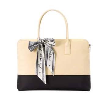 Nbear 14inch new design large capacity nylon custom black luxury hot sale women's handbags for women tote bags with zipper