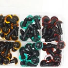 10mm Eyes 100pcs 10mm Mix Color Plastic Animal Safety Eyes With Box
