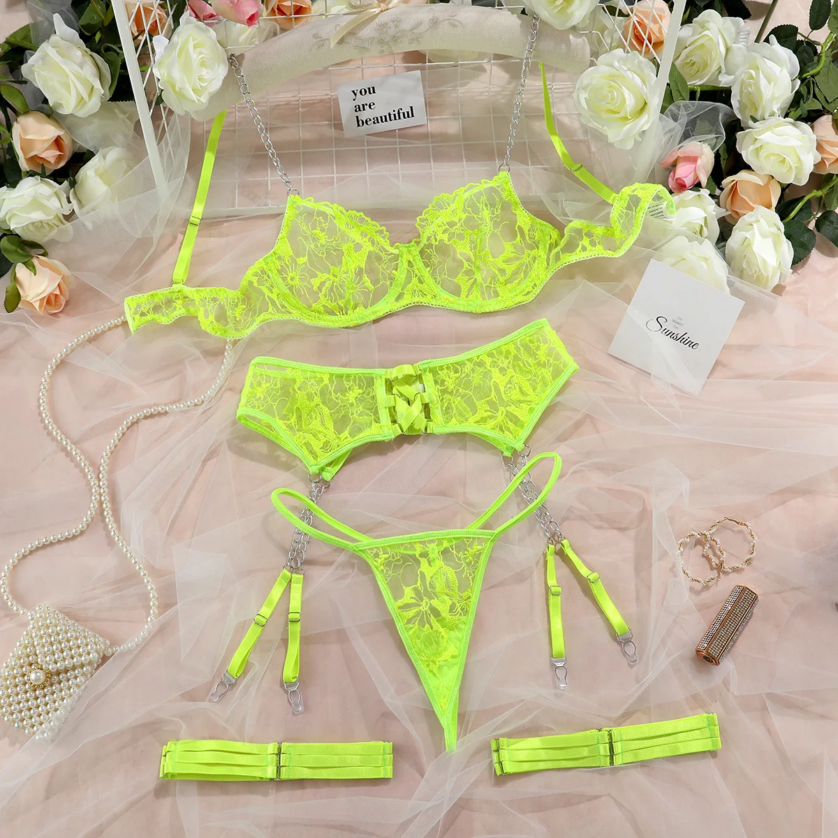 2023 New Sexy Set Lingerie Women High Quality Erotic Underwear