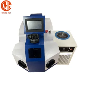 Factory Price Dark Blue Laser Welding Machine Distribution Tank Type Jewelry Laser Spot Welding Machine