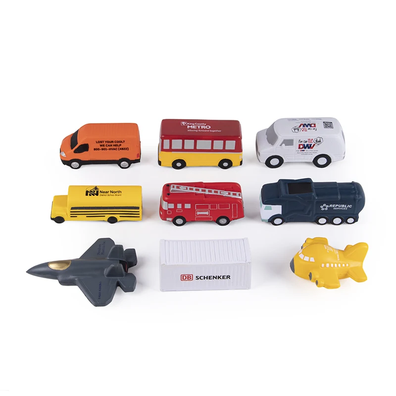 Customizable Anti-Stress Truck-Designed PU Toy Stress Balls