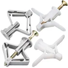 Plastic Nail Anchor Colorful Plastic Expand Nail Expansion Anchor Wall Plug Grey Nylon Wall Anchor Plug