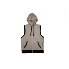 Vest Hoodies Hoodie Custom Good Quality Sweat Vest Gym Hoodies Sleeveless Hoodie For Men