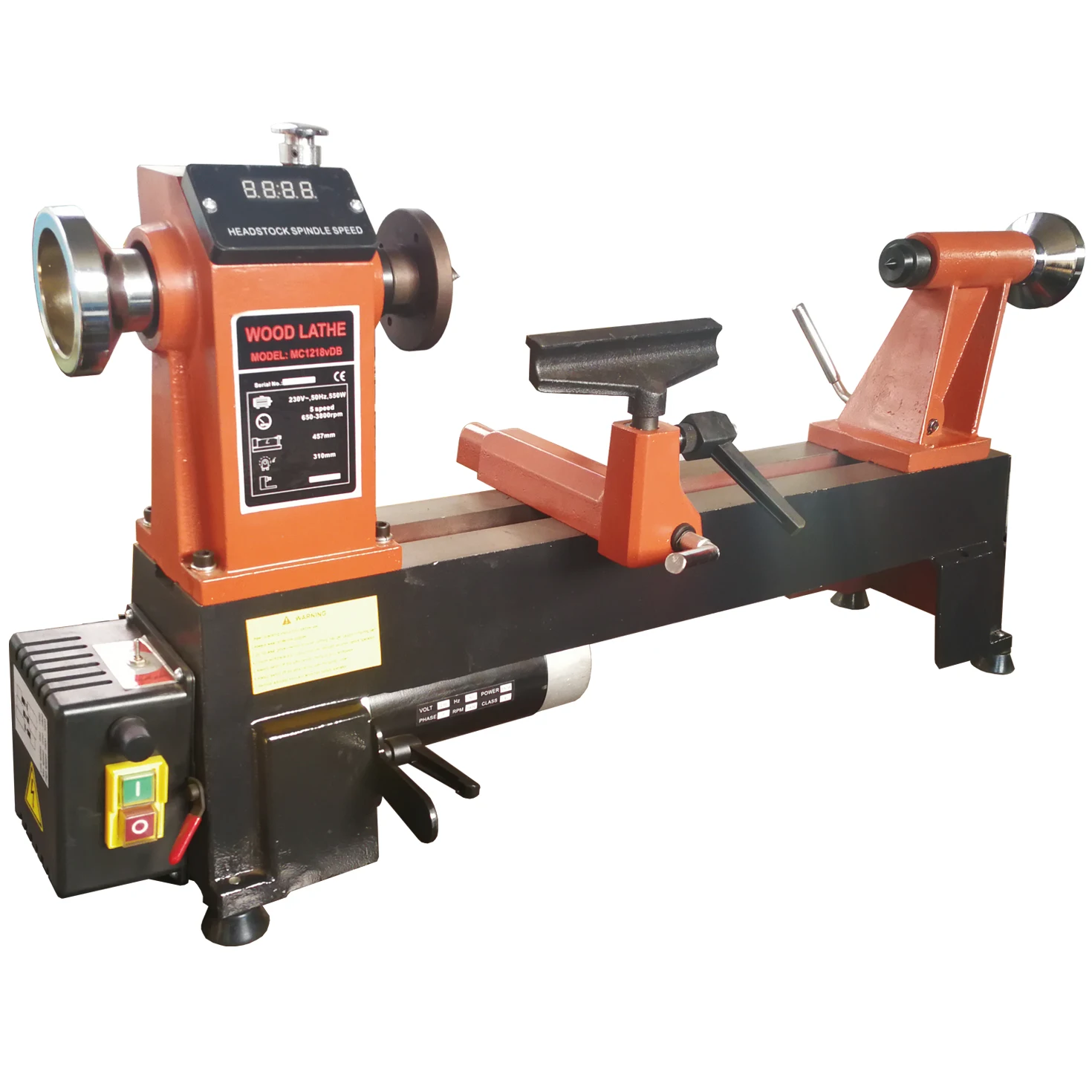 Mc1218vdb Wood Turning Lathe Machine 