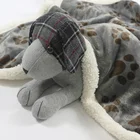 Print Blankets Blankets Print Lovely Pets Mat Design Paw Print Cozy Pet Dog Blankets For Dog Cat As Mat Puppy Bed Sofa