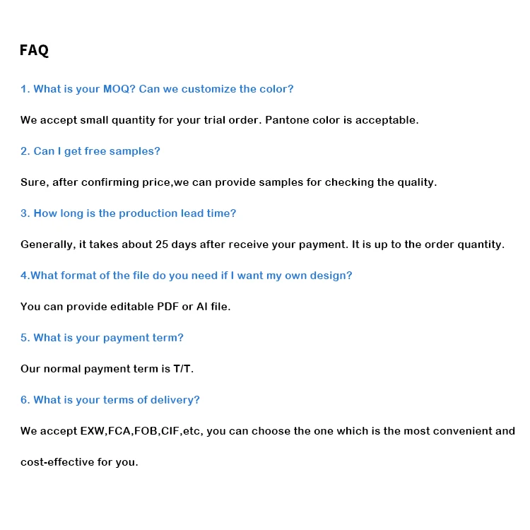 FAQ