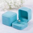 Box Ring Luxury Velvet Jewelry Box Ring Box For Engagement And Anniversary