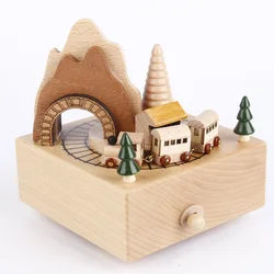 Best Sellers Box Musical, Wood Music Box, Christmas Gift For Kids