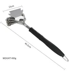 Grill Amazon Hot Selling Bristle Free BBQ Cleaning Grill Brush With Stainless Steel Scraper