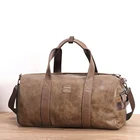Bag Bags High Quality OEM PU Leather Men Duffel Travel Bag Large Gym Bags