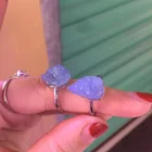 Ring Stone PJ-C225 Europe And The United States Selling New Sapphire Sapphire Ring Opening Stone Ring