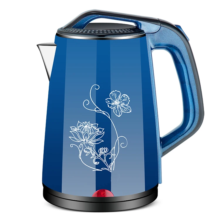 The Pioneer Woman Fiona Floral Blue, Electric Kettle, Model 40971