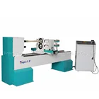 Lathe TJ 1530 1500*3000mm Baseball Bat Automatic Cnc Wood Turning Lathe Machine With 2 Knives